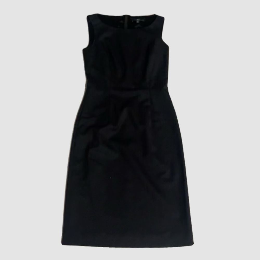 Hugo Boss pinstripe dress.